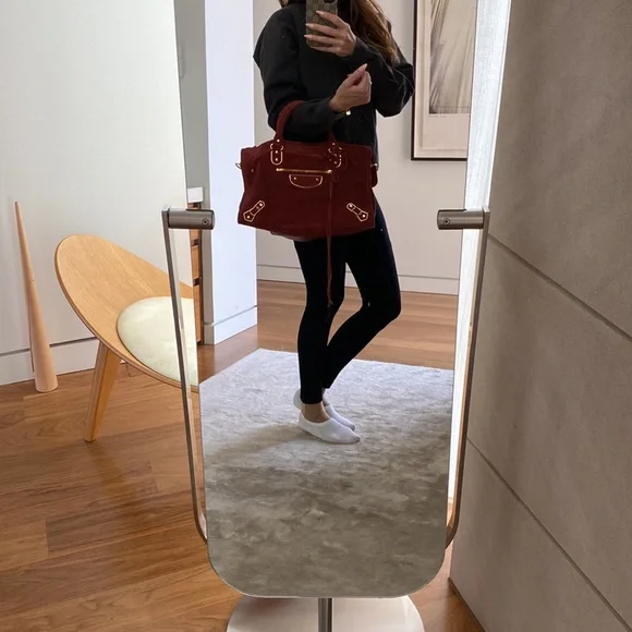 Authentic Balenciaga metallic “Edge City” bag - Picture 8 of 15